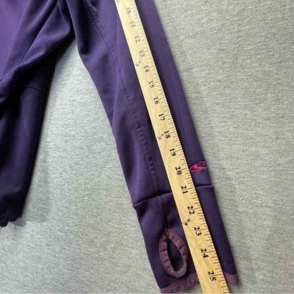Oneill Womens Purple Pink Full Zip Hoodie Size Medium - Picture 12 of 12